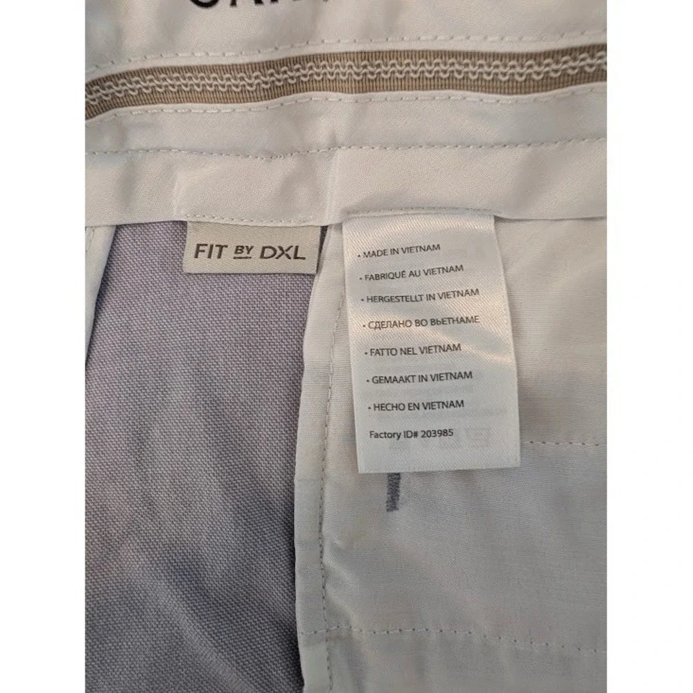 Oak‎ Hill Chino Shorts Mens 46 Purple Pastel Cotton Expandable Waist 7